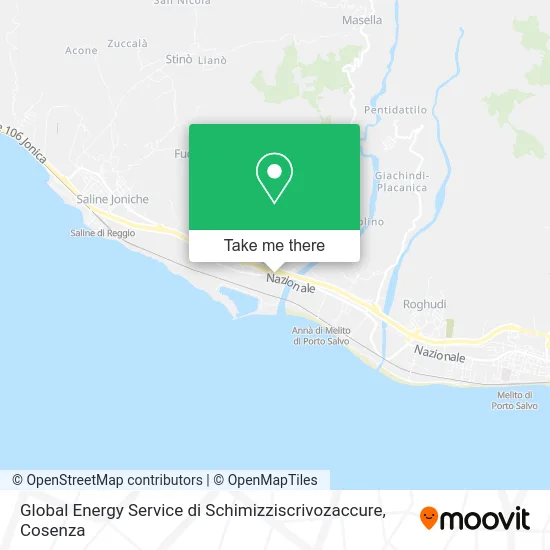 Global Energy Service by Schimizziscrivozaccure map