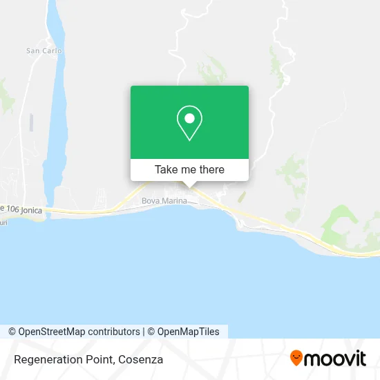 Regeneration Point map