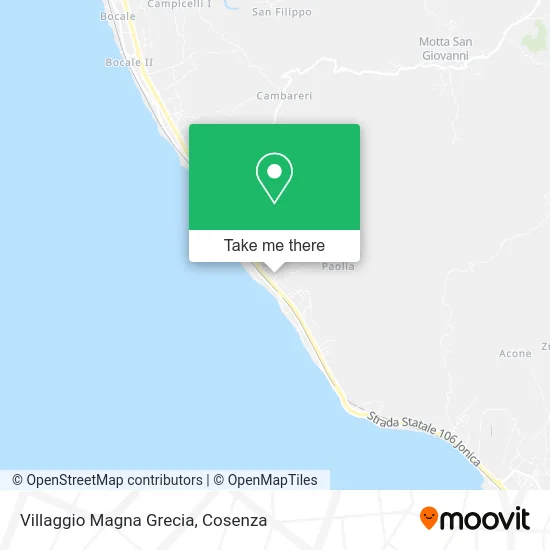 Villaggio Magna Grecia map