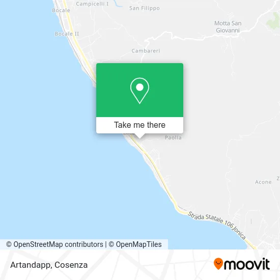 Artandapp map