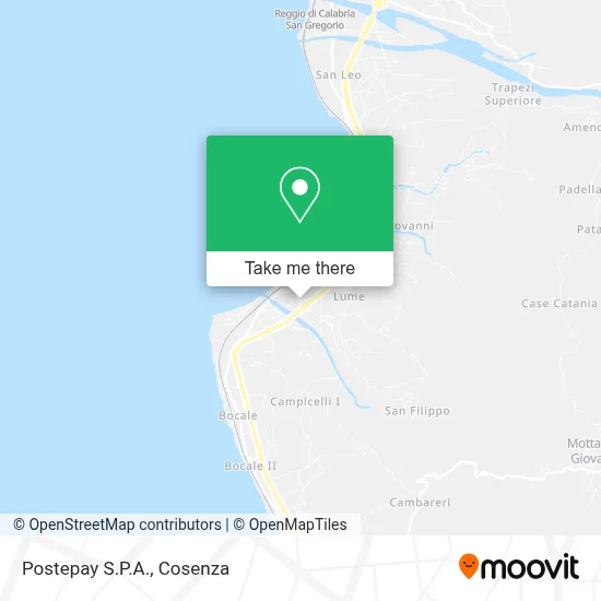 Postepay S P a map