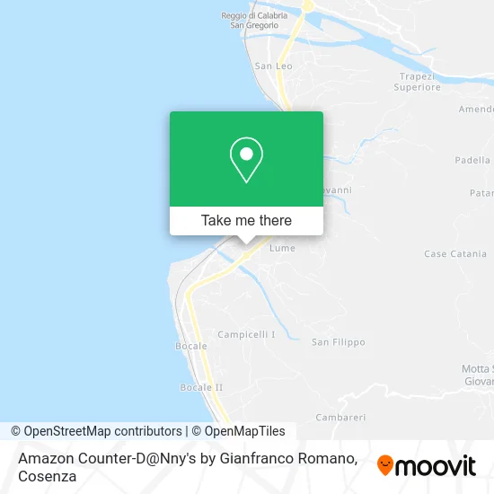 Amazon Counter-D@Nny's by Gianfranco Romano map
