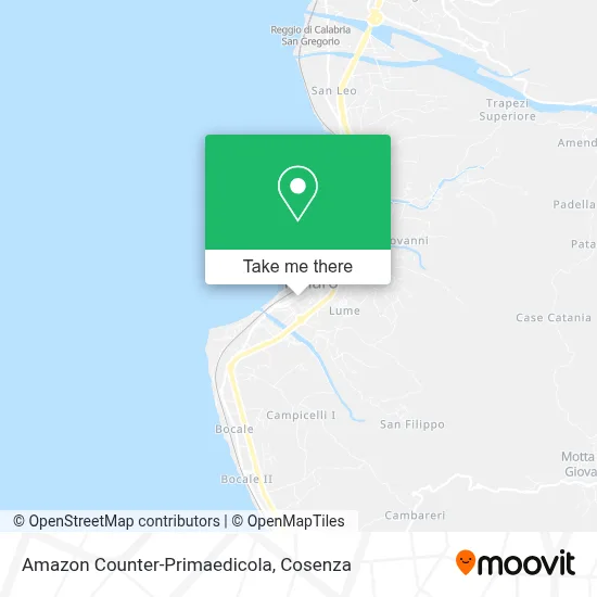 Amazon Counter-Primaedicola map