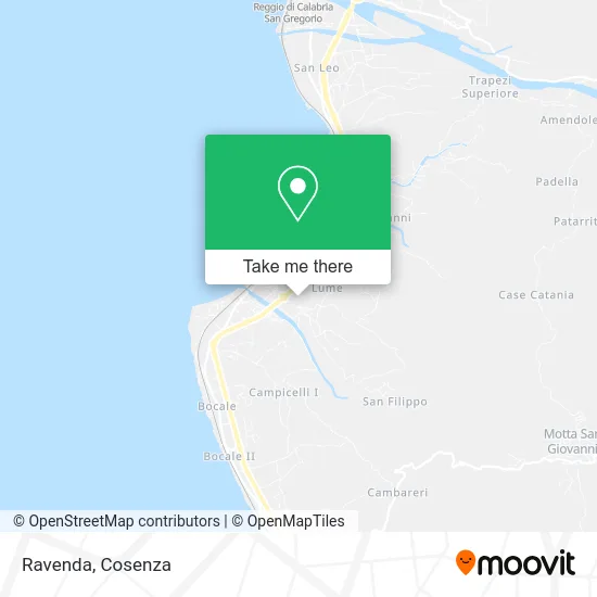 Ravenda map