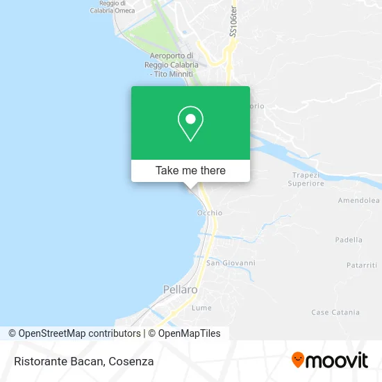 Bacan Restaurant map
