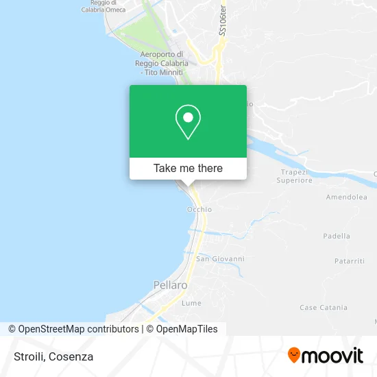 Stroili map