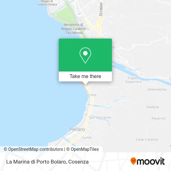 La Marina di Porto Bolaro map