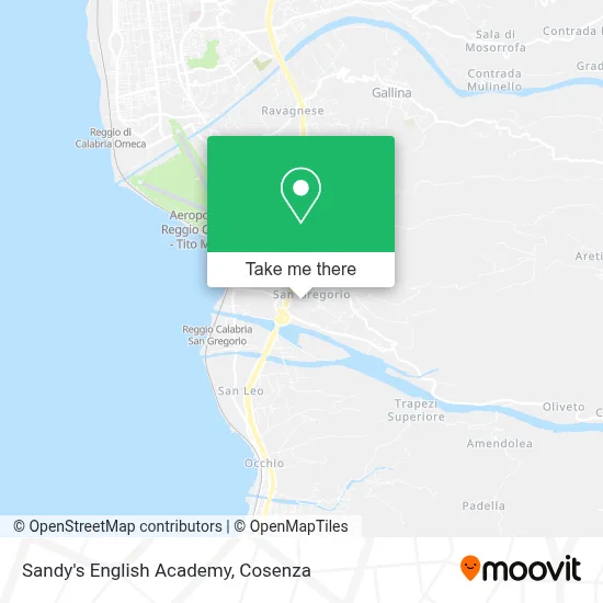 Sandy's English Academy map