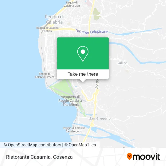 Casamia Restaurant map