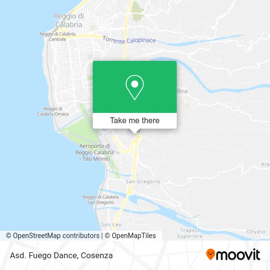 Asd. Fuego Dance map