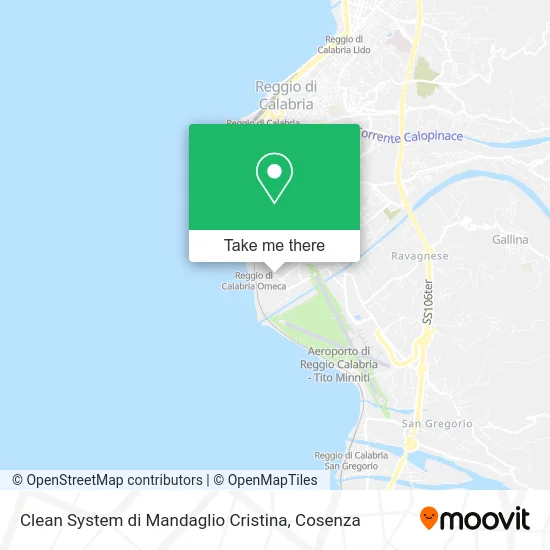 Clean System di Mandaglio Cristina map