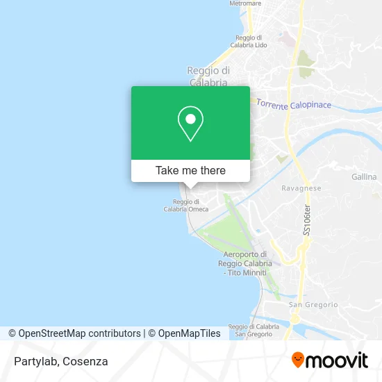 Partylab map