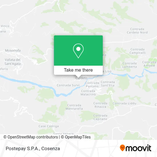 Postepay S.P.A. map