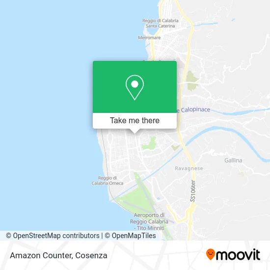 Amazon Counter map
