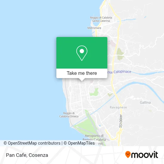 Pan Cafe map