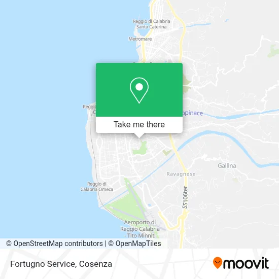 Fortugno Service map