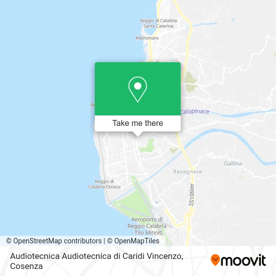 Audiotecnica Audiotecnica di Caridi Vincenzo map