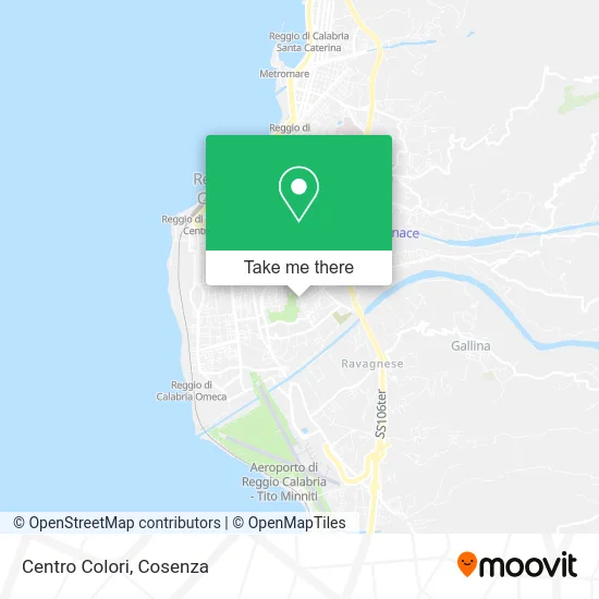 Centro Colori map