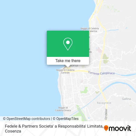 Fedele & Partners Societa' a Responsabilita' Limitata map