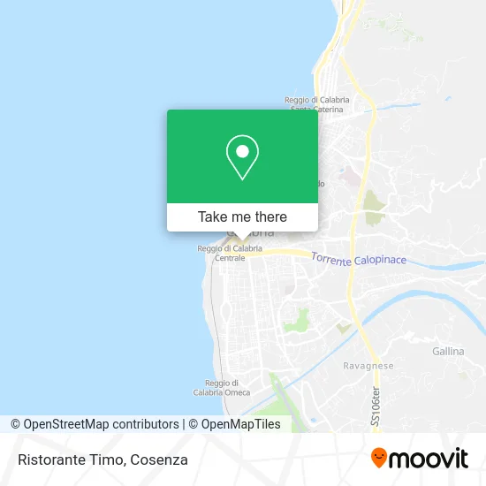 Timo Restaurant map