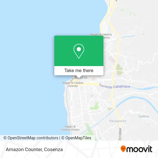 Amazon Counter map