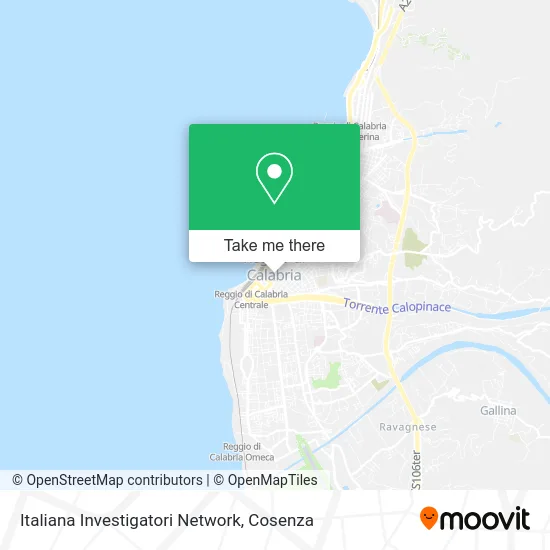 Italiana Investigatori Network map