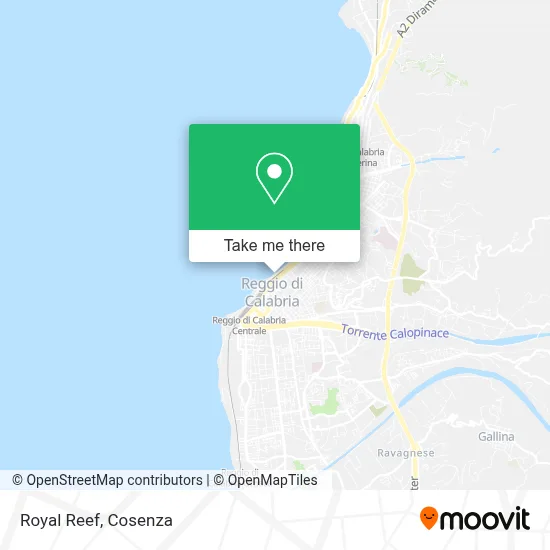 Royal Reef map
