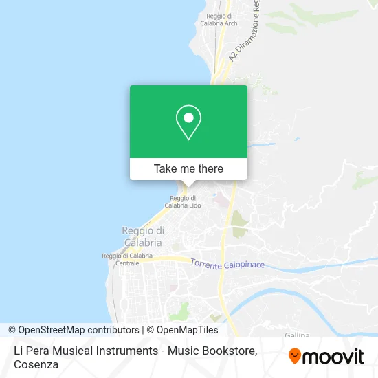 Li Pera Musical Instruments - Music Bookstore map