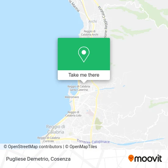 Pugliese Demetrio map