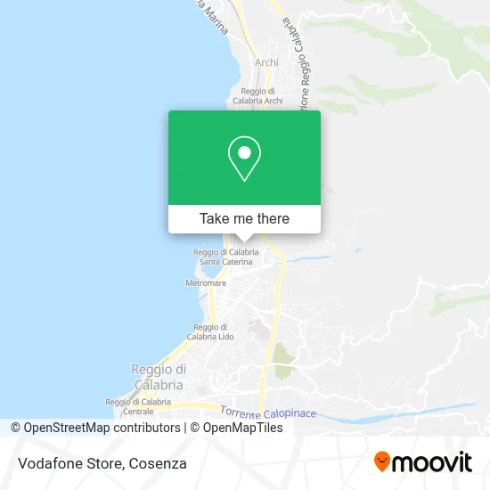 Vodafone Store map