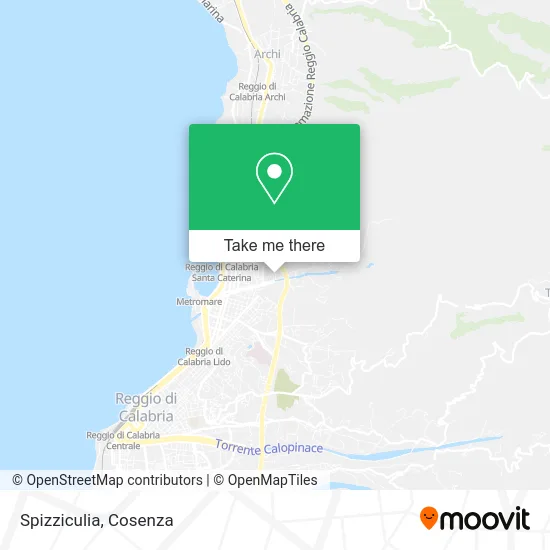 Spizziculia map