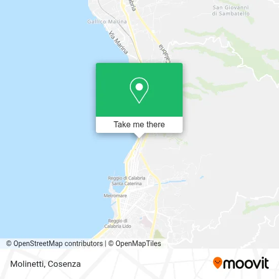 Molinetti map