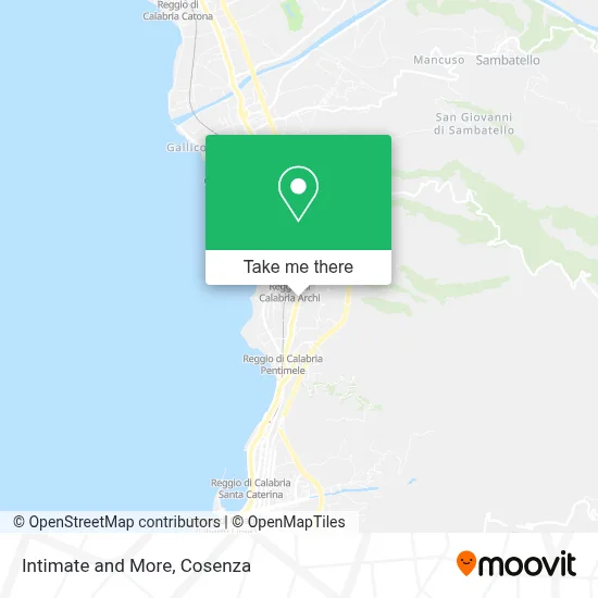 Intimate and More map