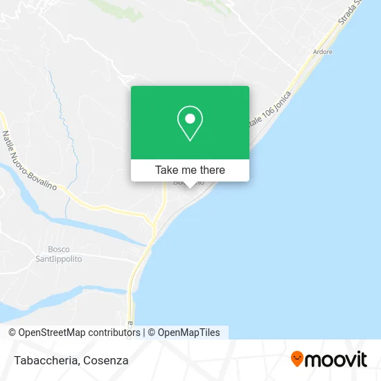 Tabaccheria map