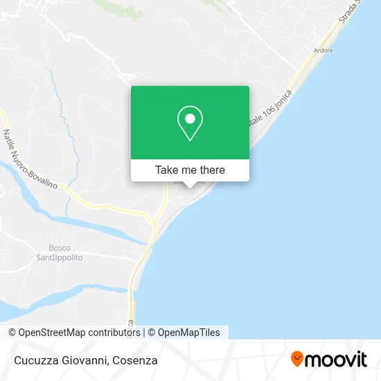 Cucuzza Giovanni map