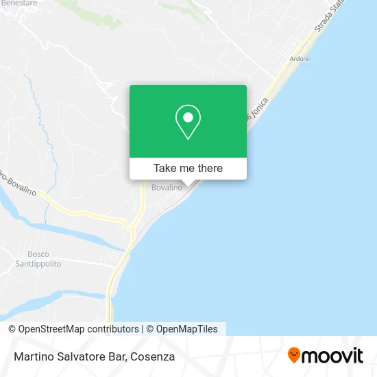 Martino Salvatore Bar map