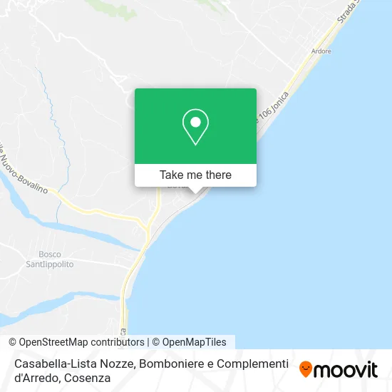 Casabella-Lista Nozze, Bomboniere e Complementi d'Arredo map
