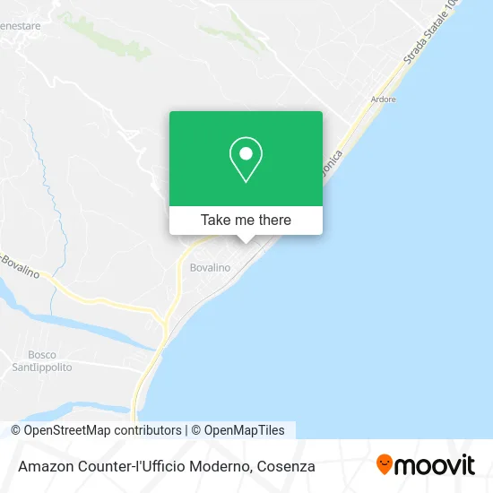 Amazon Counter-l'Ufficio Moderno map