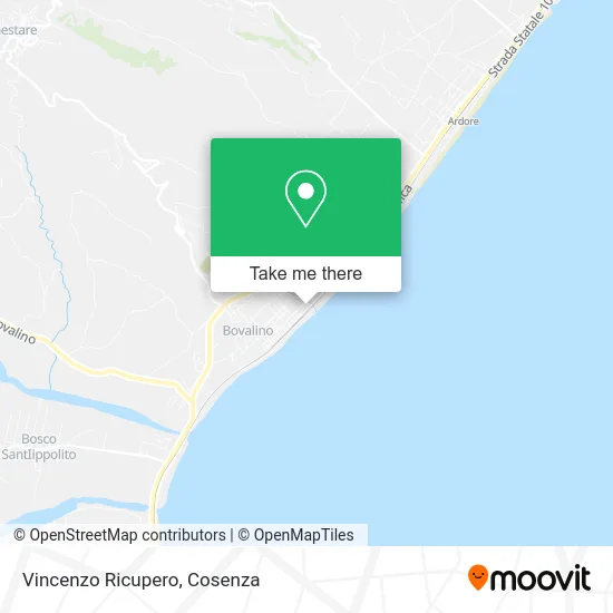 Vincenzo Ricupero map