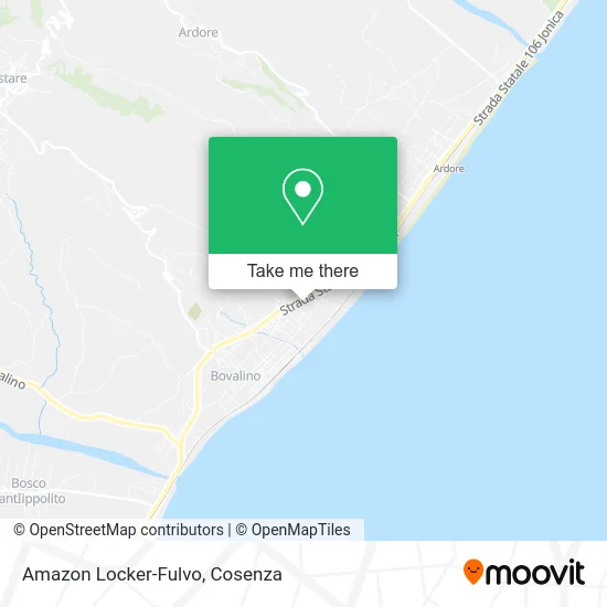 Amazon Locker-Fulvo map