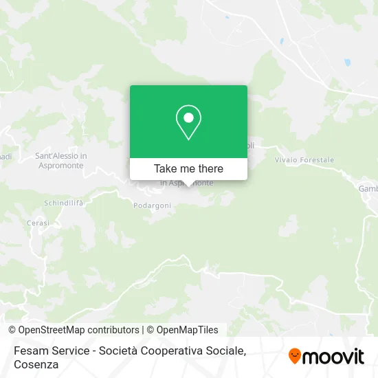 Fesam Service - Società Cooperativa Sociale map