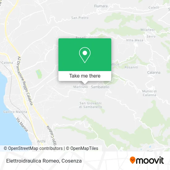 Elettroidraulica Romeo map