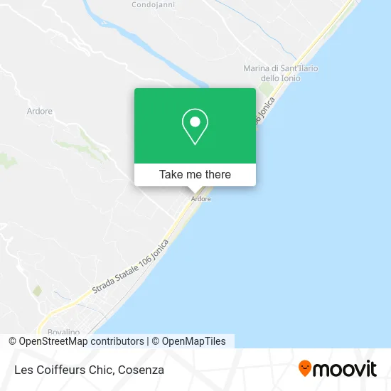 Les Coiffeurs Chic map