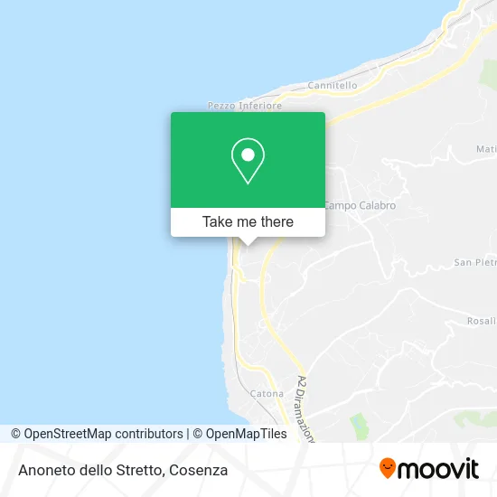 Anoneto dello Stretto map