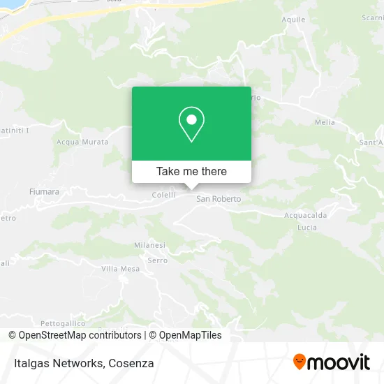 Italgas Networks map