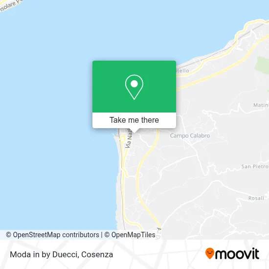 Moda in by Duecci map