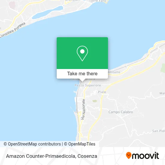 Amazon Counter-Primaedicola map