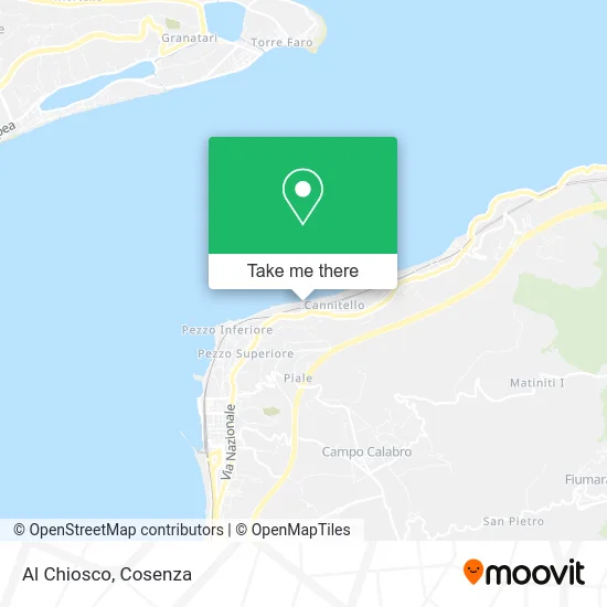 Al Chiosco map