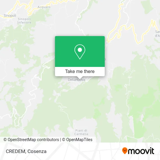 CREDEM map
