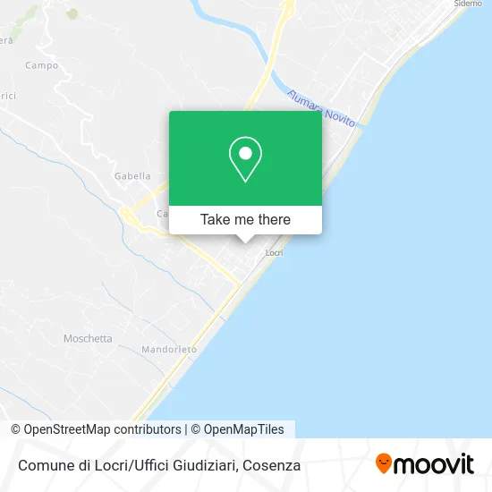 Comune di Locri / Uffici Giudiziari map